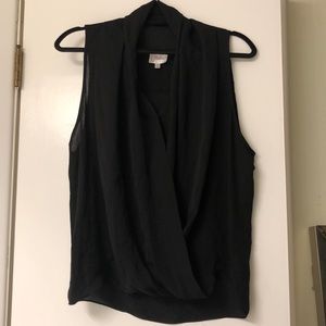 Parker silk wrap tank